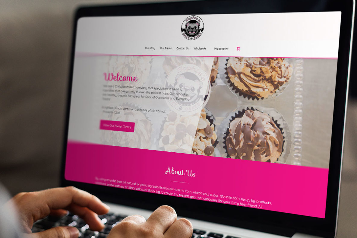 DesignerKen Graphics - Web Development - Sophie's Sweet Cakes